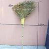 Large broom pure handmade large bamboo broom outdoor large golden branch large broom factory yard sweeping snow large bamboo broom sanitation sweep iron wire reinforced leafless bamboo broom