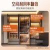 Sophia Wardrobe Light Luxury Metallic Bedroom Wardrobe Small Apartment Wardrobe Storage Customized Simple Furniture Cabinet Whole House Customization Membership Bonus