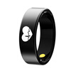 Haben Cloud Ring Smart Ring NFC Smart Access Control Sleep Blood Sugar Blood Oxygen Heart Rate Blood Pressure Health Monitoring Bluetooth Smart Ring Sports Body Temperature Waterproof Xiaomi Samsung Huawei Fit ECG Monitoring/Blood Sugar Blood Oxygen Heart Rate Blood Oxygen Monitoring No. 12 Finger Circumference Approximately 66mm-72mm