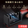 The household quick knife sharpener is easy to use and can be hung with a tail hook. It is a three-stage knife sharpener, a multi-function handheld tool for sharpening and shearing.