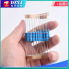 2W metal film resistor element 1% color ring 22 ohm 1K 10K 4.7K100K200K 1M2 ohm 120 ohm 390 ohm 2W (20 pieces)