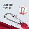 Jiuqiangu Clothesline/Salvage Rope Braided Nylon Clothes Clothes Rope Outdoor Strong Magnetic Salvage Rope Cargo Bundling Weighing Strong Strong Tension With Single Hook Red 6mm*20 Meters