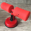 Sit-up rack, suction cup, sit-up rack, adjustable abdominal roll, multi-purpose sports and fitness equipment, red