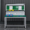 Kegan diy aluminum alloy anti-static workbench aluminum profile operating table computer table workshop factory assembly line assembly table repair table can be customized including accessories 1200*800*1600