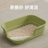 Crazy owner cat litter box extra large anti-splash belt sand large cat toilet cat litter semi-enclosed cat litter box kitten
