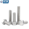 Guwanji 304 stainless steel extended extra long external hexagonal GB30 screw rod bolt M8M10M12M16 M30*290 1 piece