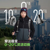 Bosideng 25-year-old goose down functional jacket down jacket stackable women's three-in-one loose outdoor windproof jacket