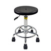 Liumiao selects plastic lifting round stools, plastic stool surface 32cm circle feet and foot pads (height 48-68cm)