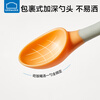 Locknlock Baby Spoon Training Feeding Spoon Baby Food Spoon Bendable Fork Spoon Children's Tableware Set Sweetheart Orange With Storage Box