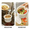Chengyang Hangable Sink Drain Basket Household Kitchen Sink Separates Food Residues Filter Basket Fruit Cleaning Filter Basket D Hanging Drain Basket Yellow