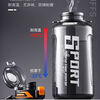 Water cup large capacity high temperature resistant sports kettle for boys and girls summer plastic cup tons of space cups black 1500ml