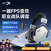 Siberia (XIBERIA) K03 wired USB gold label 7.1 gaming headset e-sports headset head-mounted chicken FPS headset with wire control computer office microphone Panda White