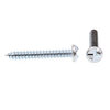 Prime-Line9027910 Sheet Metal Screws, One Way, #30.48 X 3.81 cm, Galvanized Steel, 100-Pack