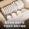 GUIG Japanese style white retractable pot lid rack countertop sitting chopping board rack multi-functional kitchen storage drain storage rack non-retractable pot lid rack 5 partitions white