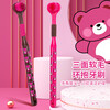 Berry Good Mood Bear Three-Sided Toothbrush Adult Soft-Bristled Toothbrush Special for Household Student Cleaning Bear Three-Sided Toothbrush 2 Count