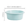 Camellia Plastic Basin Large Washbasin Student Dormitory Washing Clothes Feet Baby Foot Bath Basin 42cm