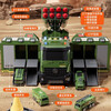 Bei Chuzhong children's toys 1-3-6 years old track car toy boy birthday gift boy child 2-4-5 years old alloy car deformation storage missile car 6 alloy + early education + light and sound effects gift box two or three missile car 2025 most popular toy high-end launch rocket launcher Sam New Year gift