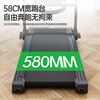 Heisman treadmill, small all-in-one foldable walking machine for home use, special fitness equipment for weight loss, intelligent noise reduction and mute, 10-inch color screen - single function/high peak horsepower motor