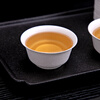 Morning glory disposable tea cup Kung Fu tea cup sugar cane pulp tea ceremony cup tasting tea cup drinking tea cup 50ml sugar cane pulp tea ceremony cup 50 paper cups