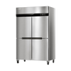 Haier commercial refrigerator, kitchen two-door/four-door vertical freezer, hotel restaurant stainless steel large-capacity freezer, hotel canteen back kitchen quick-freezing tray cabinet SLT-1026D4W air-cooled, frost-free, four doors, fully frozen