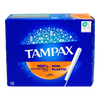 TAMPAX Easy to Push Long Tube High Flow Tampon Sanitary Napkin Smooth and Easy to Push European Imported Extra Large Flow 54 Count* Long Tube Tampons