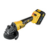 Deli (deli) lithium electric angle grinder genuine rechargeable grinder brushless grinder cutting machine electric polishing hand grinder slotting single battery 20V brushless angle grinder