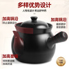 Jingyan decoction casserole household medicine pot old-fashioned special pot for boiling Chinese medicine ceramic decoction pot open fire gas stove decoction pot old Chinese medicine pot suitable for 600g of medicinal materials 4.6L upgraded thickening丨Damage replacement丨dry burning will not crack
