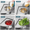 Sailotou quality sink hanging separation net drain basket stainless steel sink without drilling 1 stainless steel drain basket