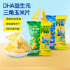 Fawn Blue PLUS triangle corn flakes DHA prebiotic children's snacks prebiotic corn flakes/coconut flavor/30g