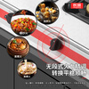 Great Wall clay pot stove, commercial three-burner, four-burner gas stove, liquefied gas, six-burner, six-burner gas stove, multi-burner gas stove, four-burner, eight-burner gas stove, casserole stove, spicy hot pot steak, popular upgrade, direct injection of fierce fire_three-burner stove, gas tank/liquefied gas, flameout protection included