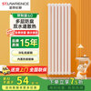 St. Lawrence radiator household water heating wall-mounted whole house heating living room and bedroom custom-made steel radiator column large water channel shop hot style steel new 60 width 60mm*1 column height 1800mm (minimum order of 3 columns)