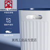 Trash can thickened large capacity light luxury living room kitchen bedroom bathroom dormitory lidless paper basket SN2040 thickened 1 piece medium size pearl white