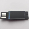 Dengshitang USB screen 0.96 inch 16-bit color screen touch screen high resolution drive-free automatic identification flash memory chip USB small screen module DIY accessories USB computer small screen (resolution 160*80) - spare parts