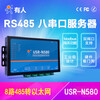 Someone's 8-channel serial port server RS485 to Ethernet industrial wireless network port module Internet of Things USR-N580 USR-N5808 channel 485 to Ethernet