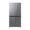 Haier 518L refrigerator 594mm professional ultra-thin zero-embedded cross-door refrigerator cross-door household refrigerator first-class energy efficiency variable frequency air-cooled frost-free refrigerator dry and wet separate storage + EPP ultra-clean system + three-speed variable temperature