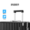American travel suitcase 28-inch aluminum frame trolley case large capacity sturdy suitcase password box star same style NN9 black