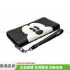 COACH co-branded Zip Around 19 Mickey Mouse print quilted zipper closure long clutch bag wallet basic package (bag + dust bag)