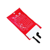 Fire blanket 1.5m fiberglass national standard fire certification equipment household fireproof kitchen special escape fire blanket 1.5*1.5m thickened