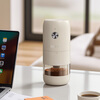 Circle Joy Electric Coffee Grinder Hand-Cranked Coffee Bean Grinder Portable Hand-pour Coffee Machine Automatic Powder Grinder