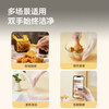 Cui Dahuang disposable gloves 100 pieces for food removable TPE thickened leak-proof household kitchen crayfish peeling