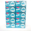 O.b. Tampons for swimming, high-flow menstrual tampons with built-in vaginal sanitary napkins, 10 boxes, 10 boxes, large quantity + 5 boxes, ordinary