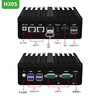 Yue Changsheng times control N100 dual network multi-serial port industrial computer mini computer host fanless RS232 48 8G memory 1TB solid state H30S triple display N100 dual network DDR4