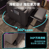 Natural Elements Computer Sofa Chair Home Gaming Chair Comfortable Sedentary Lazy Sofa Space Capsule Study Reclining Office Seat Pulley Model Gray + Footrest - Technology Fabric