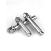 Thousand-speed wheel national standard 304 stainless steel expansion screw bolt lengthened expansion tube M8*100 (10 pieces) 304