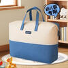 Ke Zhen Kindergarten Quilt Storage Bag Student Clothes Quilt Clothes Packing Bag Moving Large Capacity Organizing Bag Blue Medium 50*40*20cm Can Hold 2-4 Jin Quilts