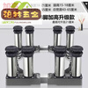 He Jiagong universal tripod washing machine base heightening adjustable height machine foot pad air conditioner outdoor machine heightening bracket stainless steel 8 legs (height 18-21 cm