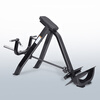 Climbing dragon commercial t-bar rowing machine training device gym comprehensive strength equipment standing T-shaped deadlift back incline bent over T-shaped pull back rowing all black without bells