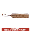 COACH CornerZip Double Layer Double Zipper Canvas with Leather Coin Purse Mahjong Bag Clutch Regular Women's Brown Basic Pack (Bag + Dust Bag)