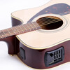 Yamaha (YAMAHA) FX370C Electric Box Spruce Wood Beginners Entry-Level Folk Guitar Cutaway Guitar 41-inch Wood Color