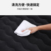 OLOME Car Rear Sleeping Mat Car Inflatable Bed Sleeping Artifact Car Back Seat Folding Bed Filling Mat Universal for Trams Wave Gray + Long Support + Electric Pump